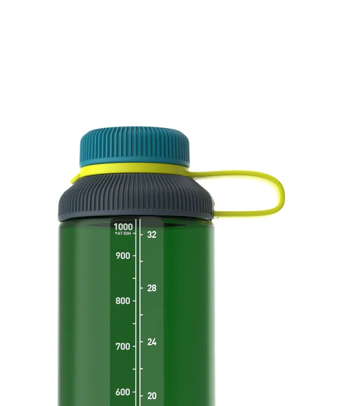 GoBottle with the Loop lid, which lifts away when the switch is on